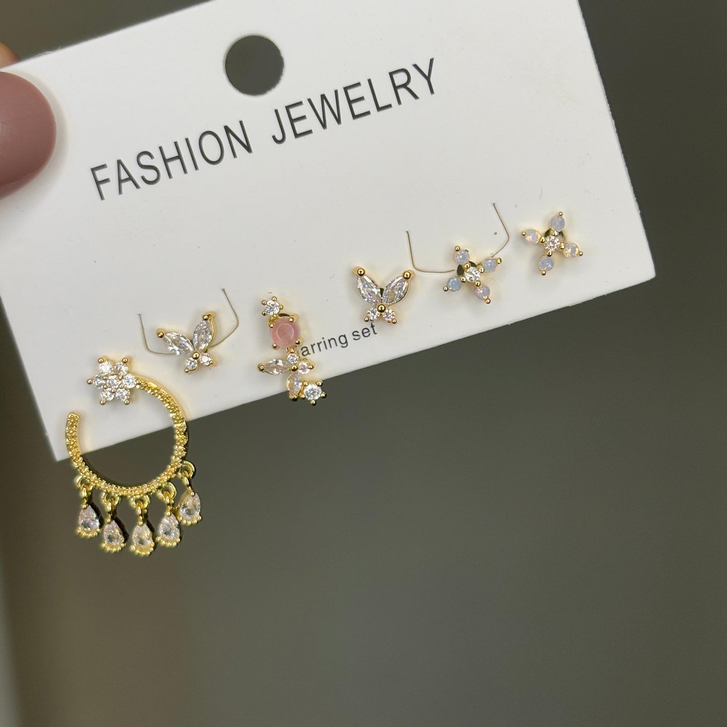 Helix Multi Piercing Ear Combo 017 (925 Silver)