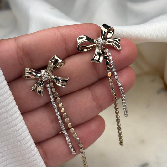 Bow lace Earrings