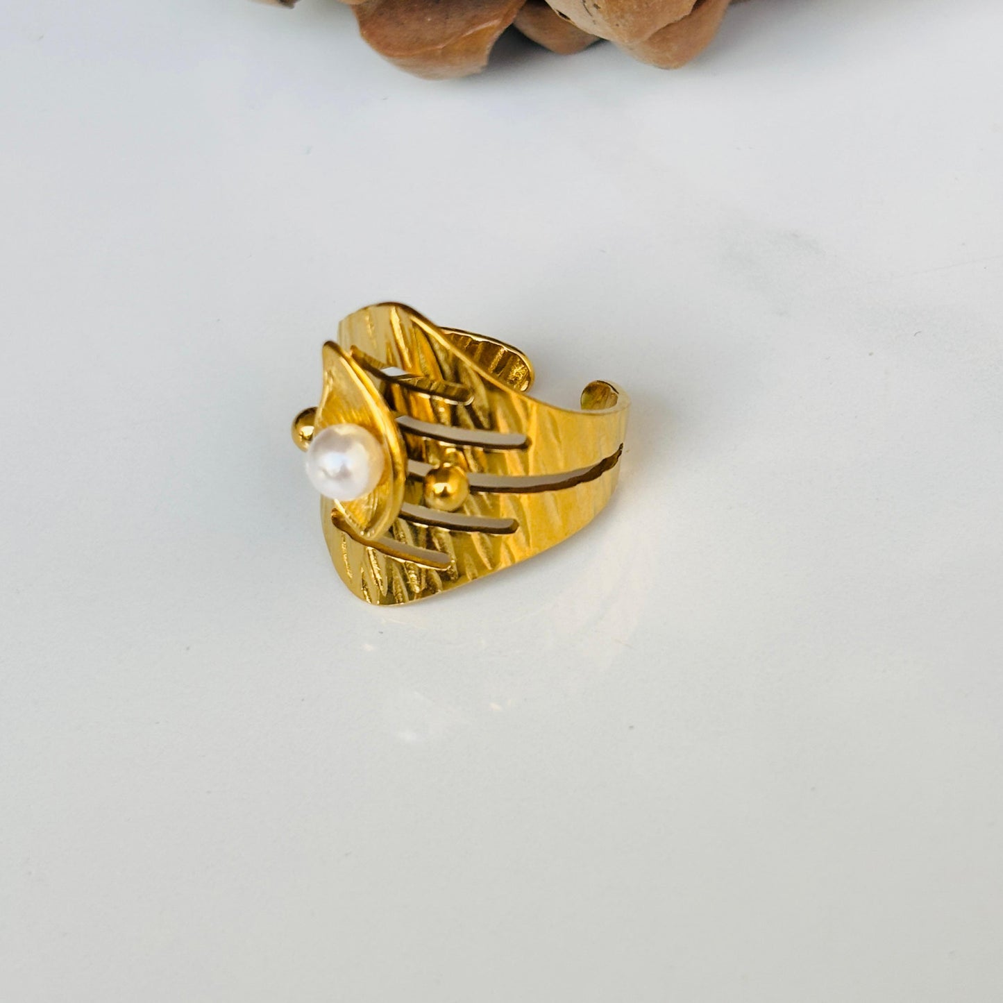 Ivory Pearl Ring