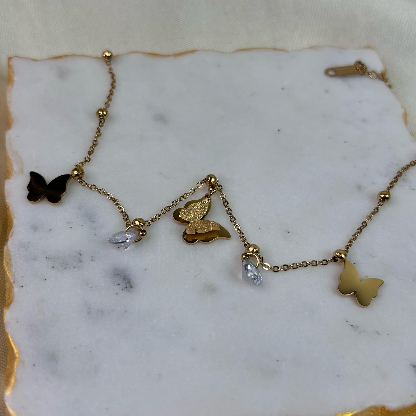 Monarch Butterfly Anklets