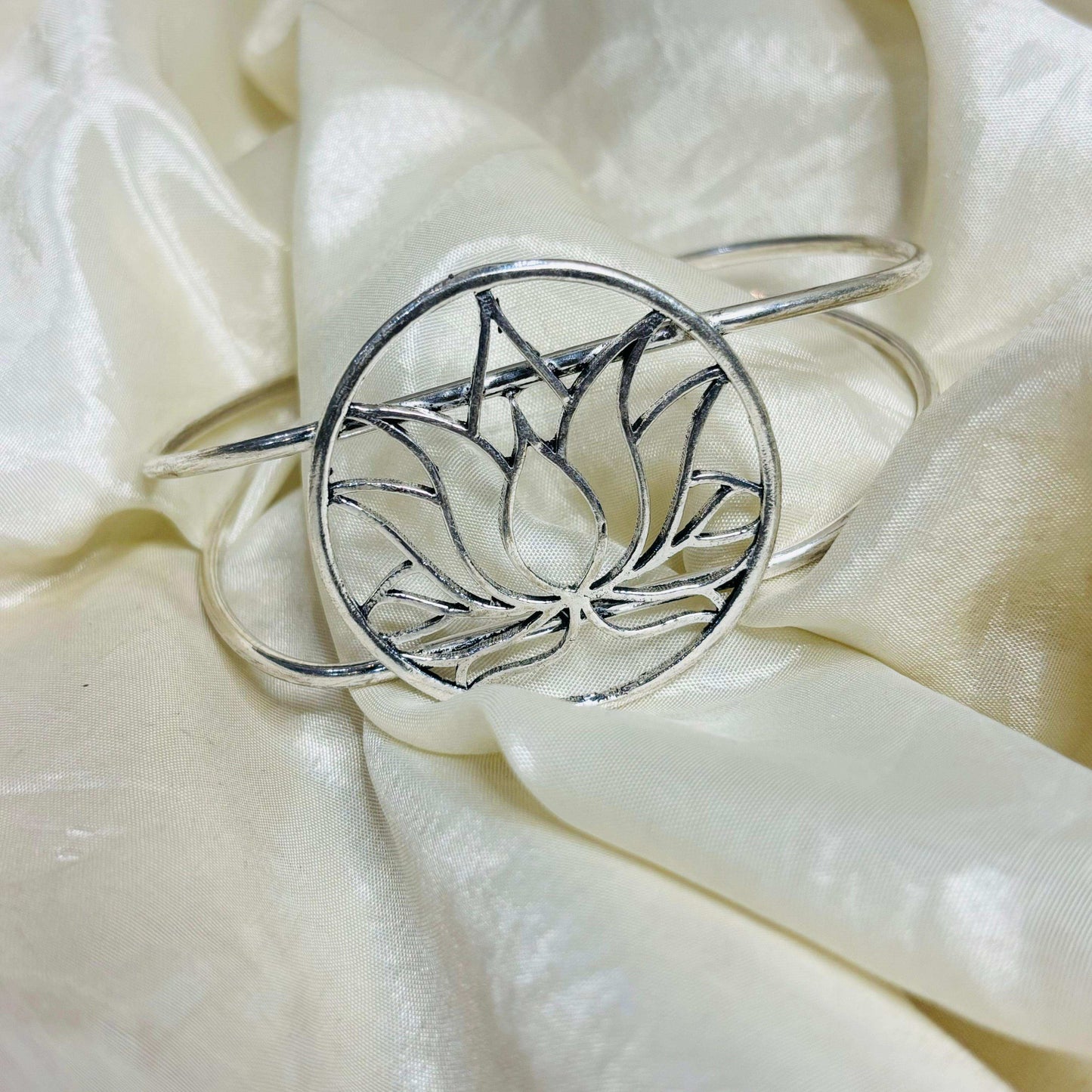 Kamal Adjustable German Silver Bracelet