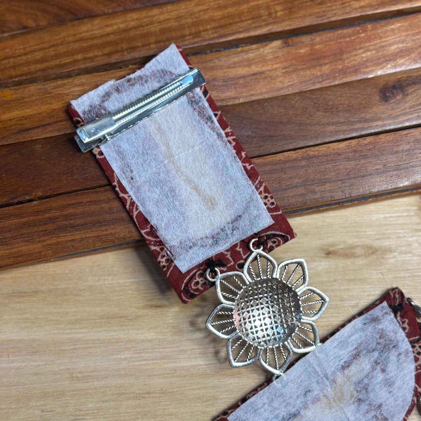 Ajrak Luxe Boho Clip