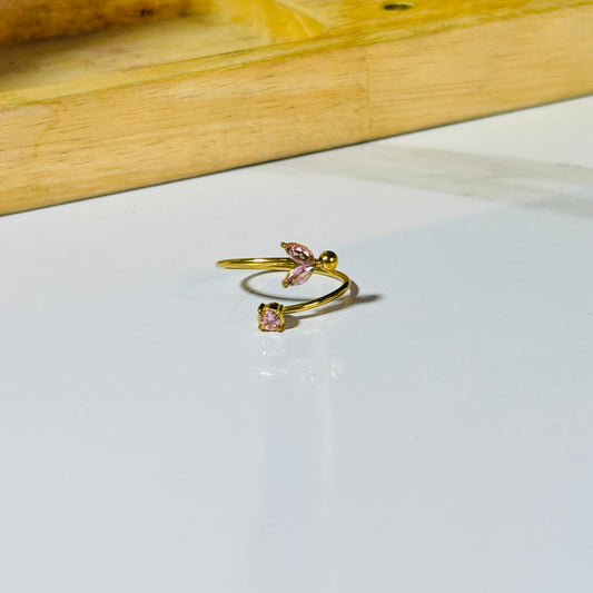 Victoria Pink Ring •