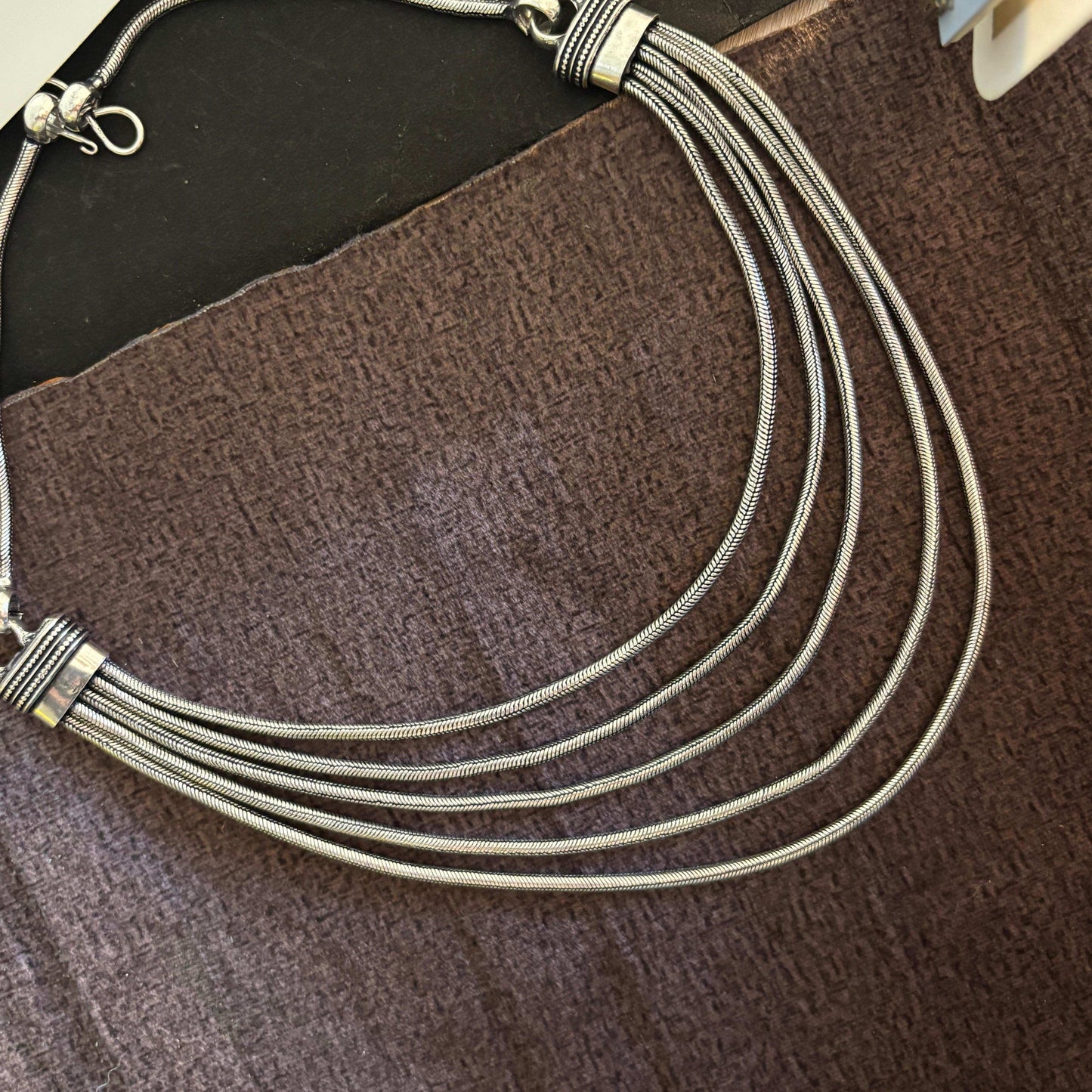 Four Layer Elegant Chain Choker