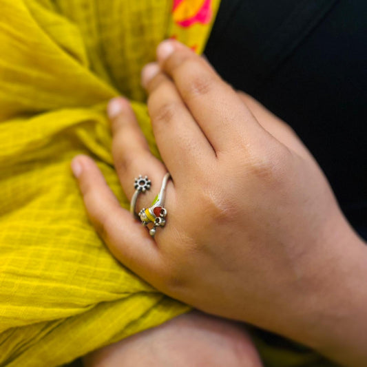 Shayagram Inspired Bird Ring