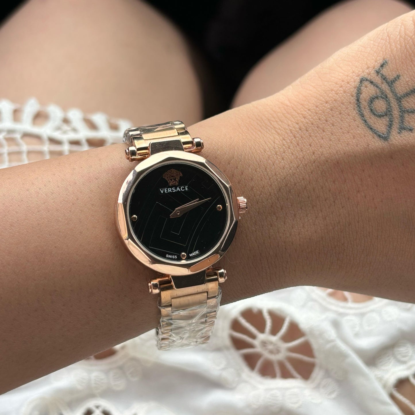 VRSC Classic Black Dial Watch