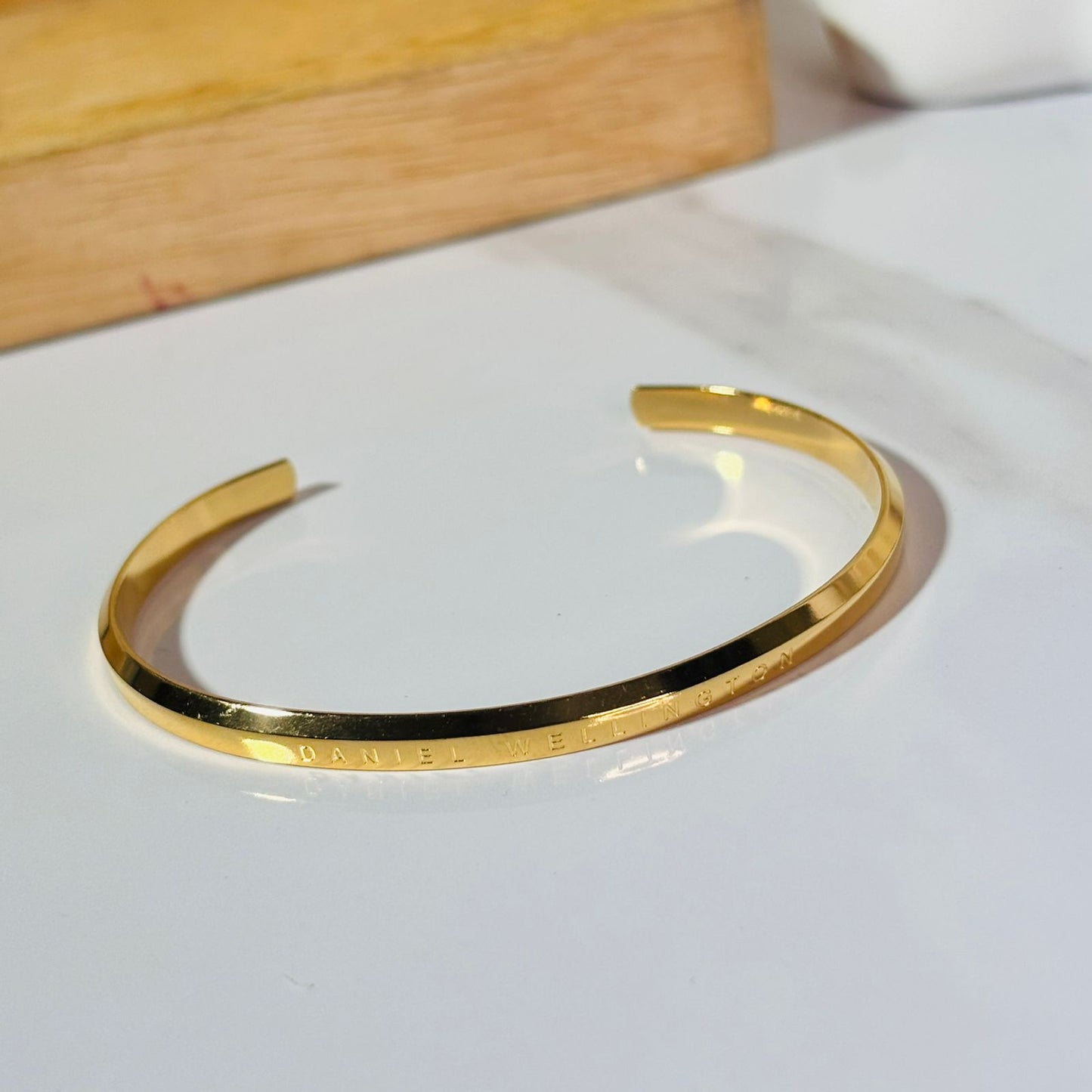 DW Gold Adjustable Cuff Bracelet