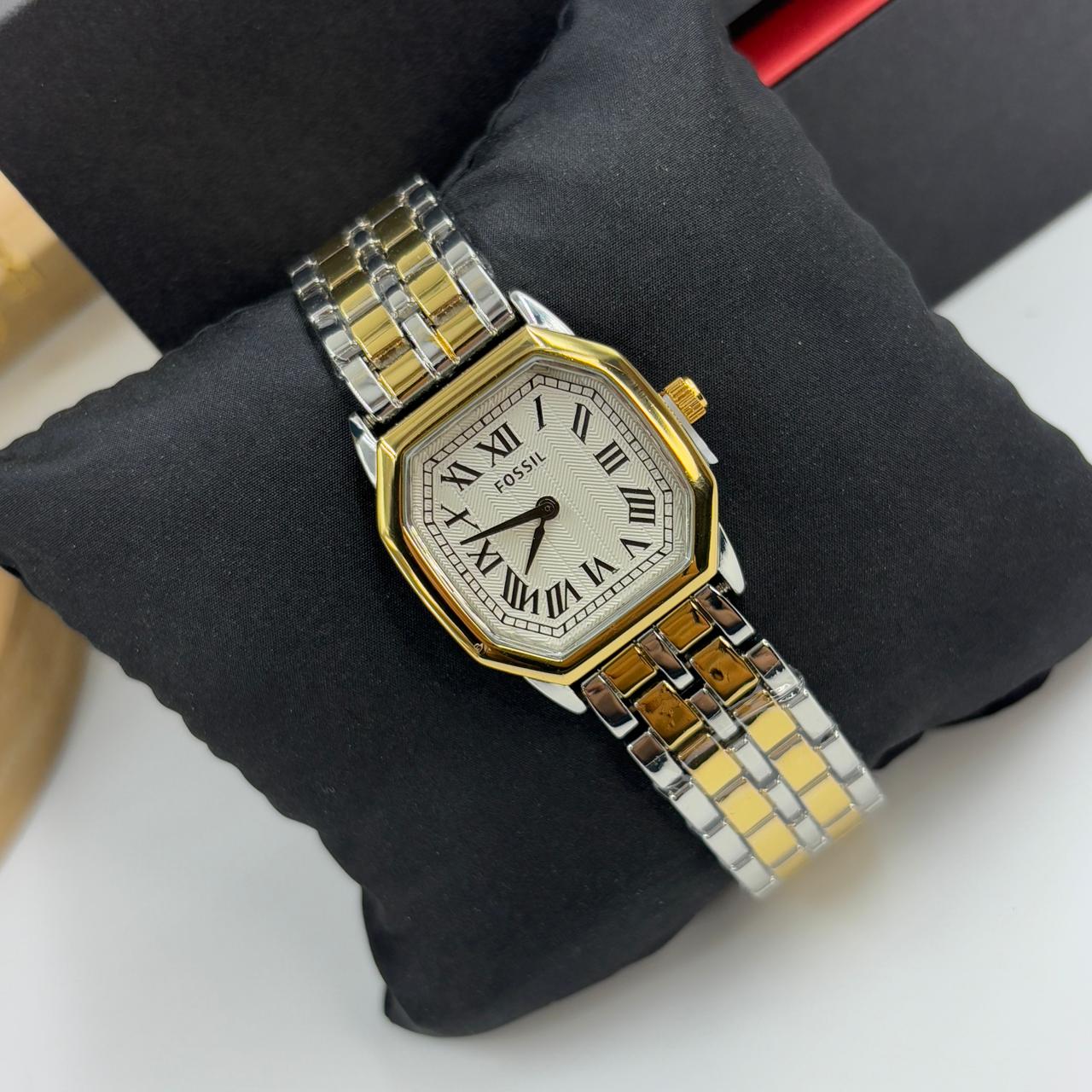 Vintage Fossil Watch (Dual Tone)