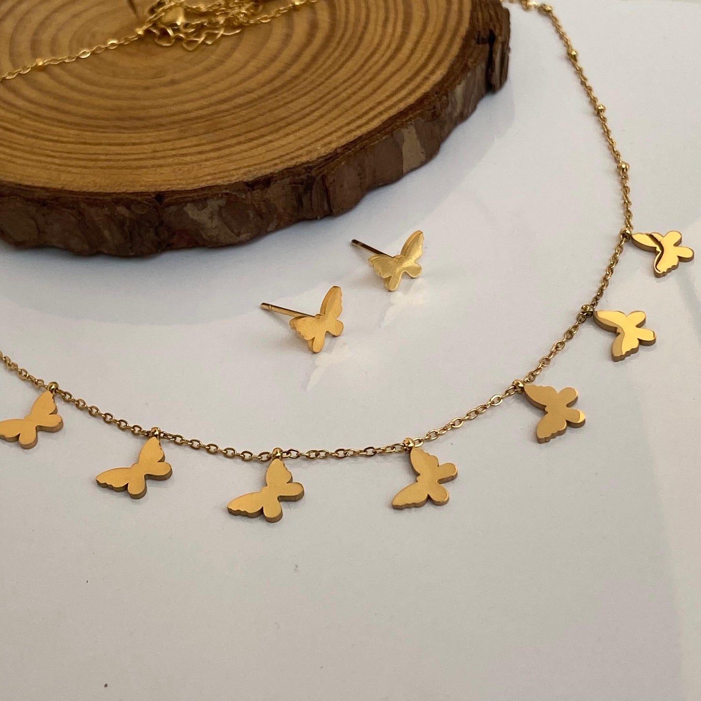 Butterfly Multi Charm Set