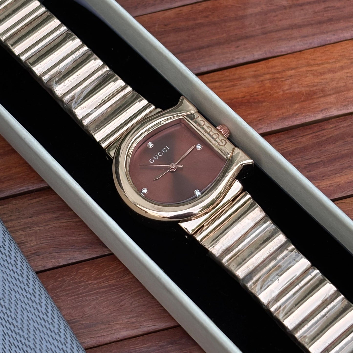 Gucci Brown Luxe Watch