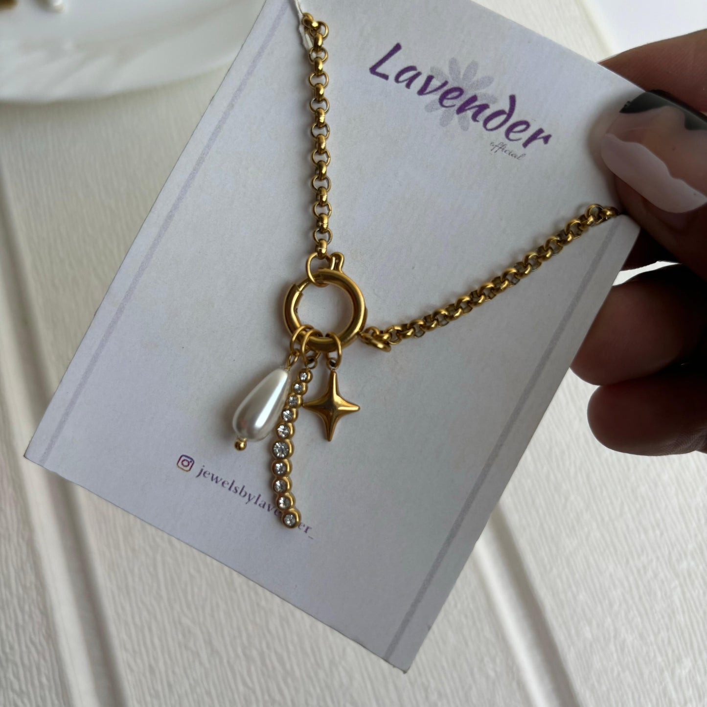 Bling Multi Charm Pandora Necklace