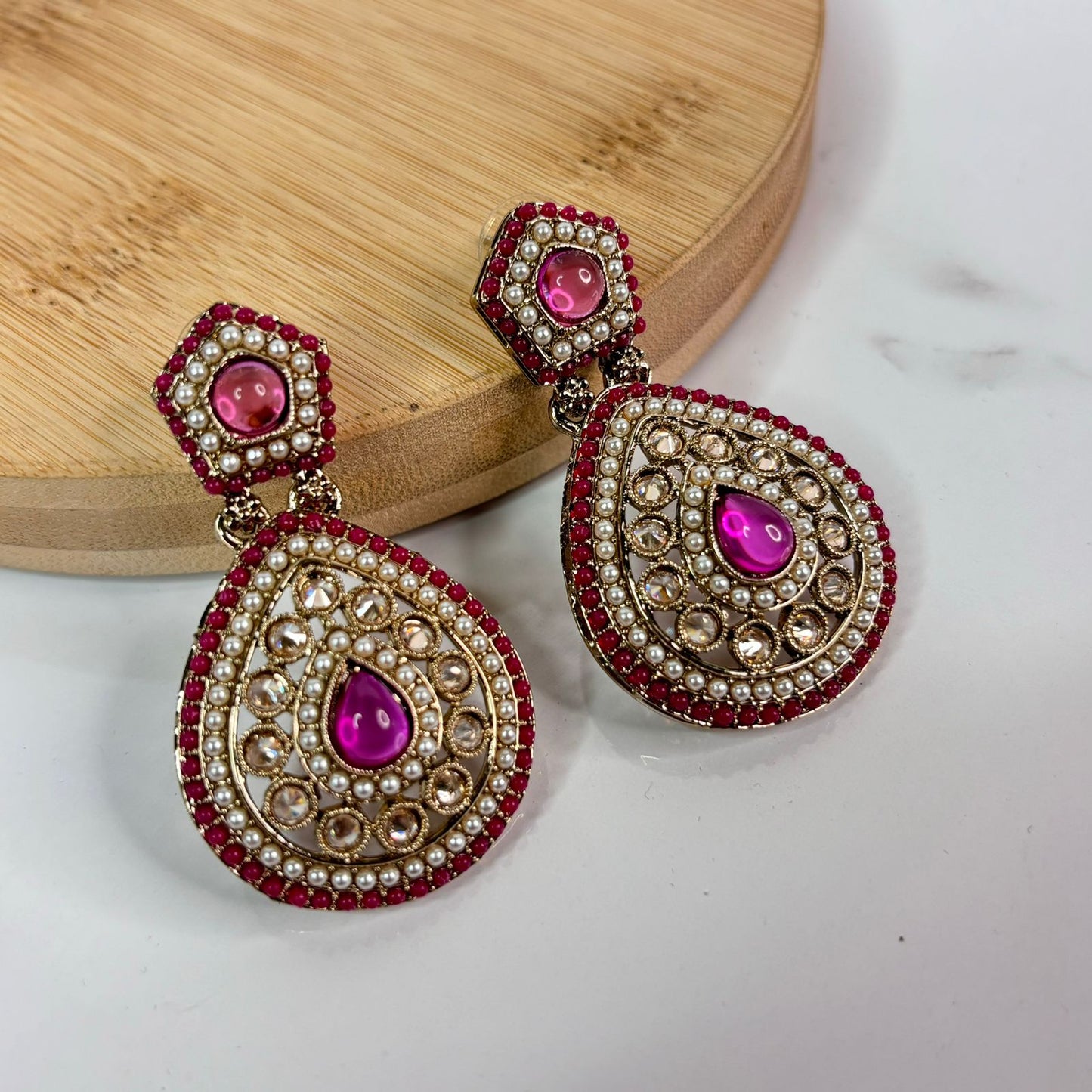 Barkha Pakistani Jhumka (Pink )