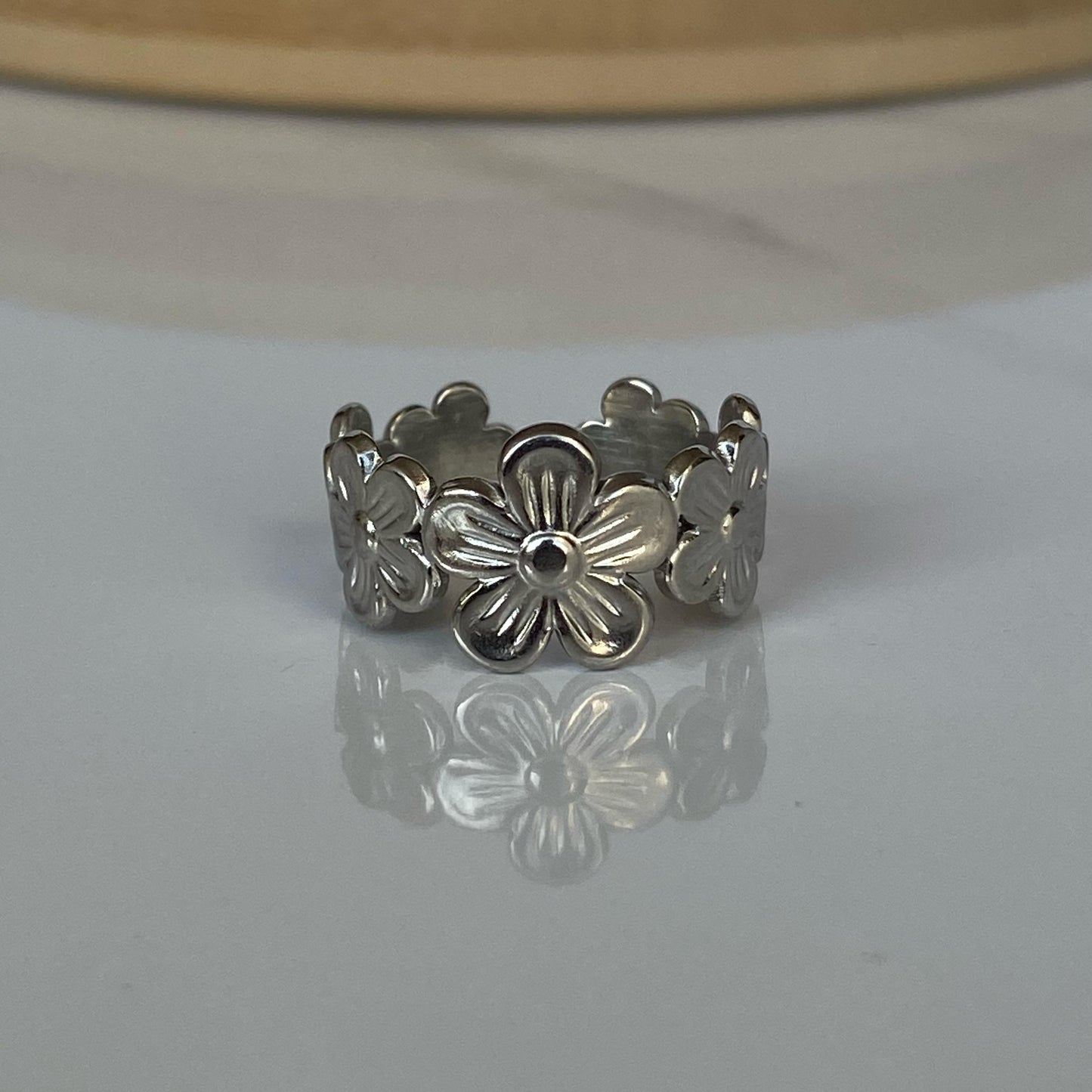 Garland Silver Ring