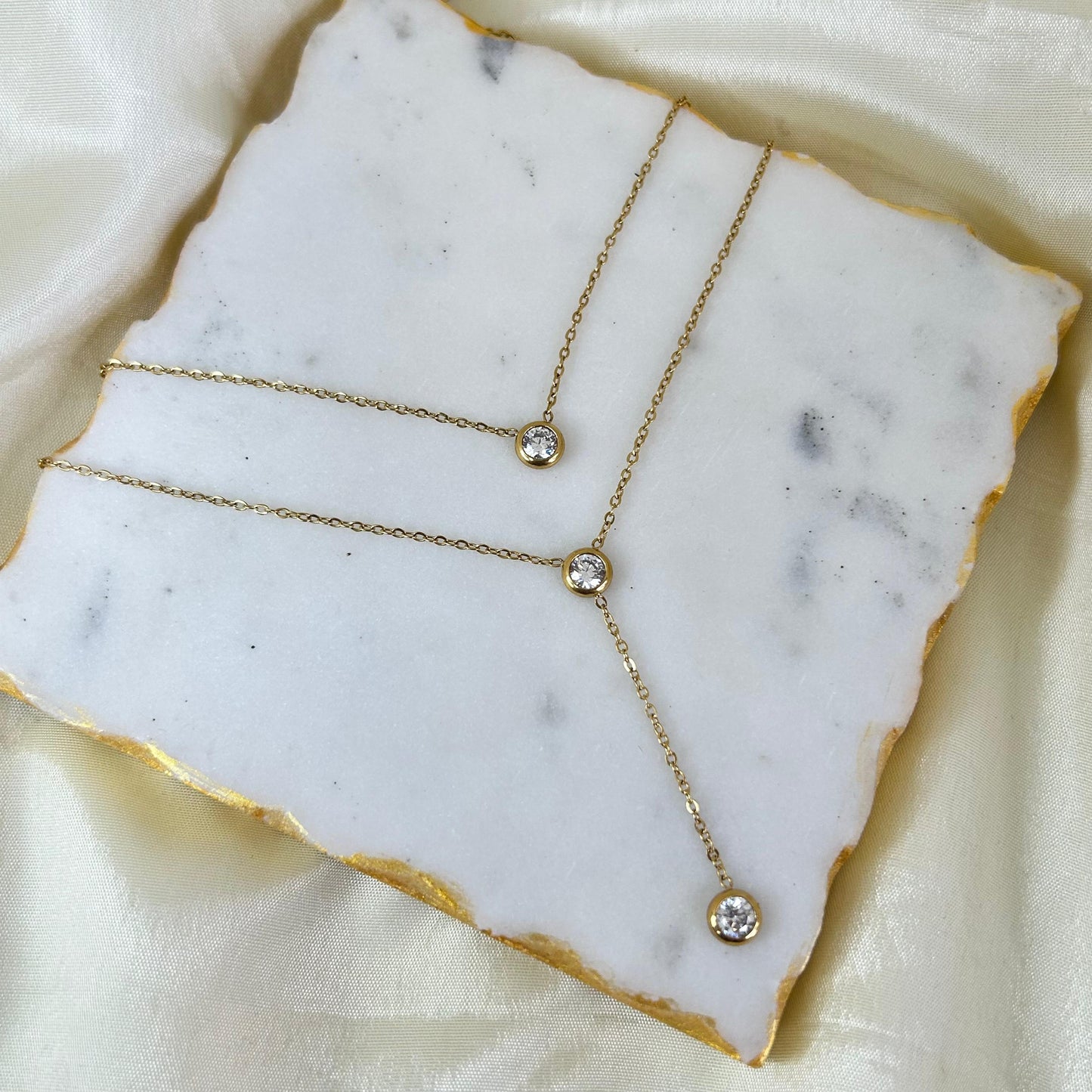 Amanda Tie Necklace