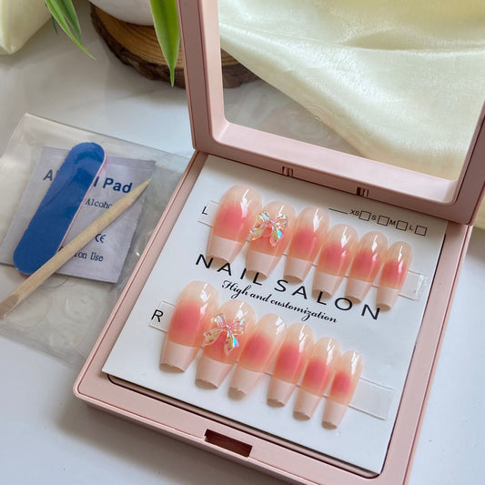 Salon Gel Stick On nails 07