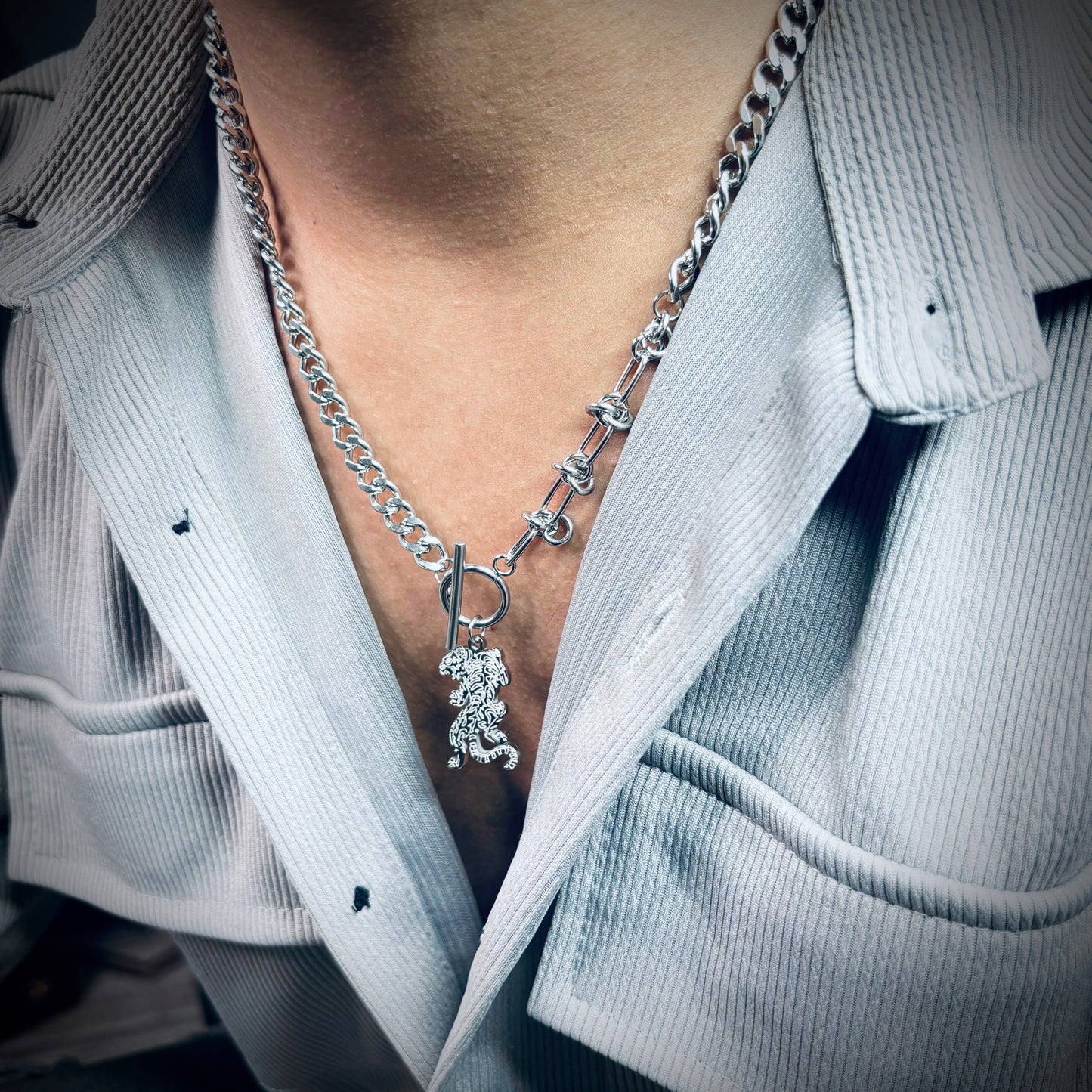 Hybrid Multi-layered Men's Neckchain