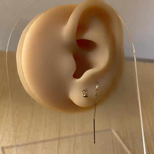 Ball Threader Earrings