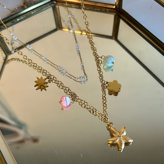 Seanna Beach Charm Necklace