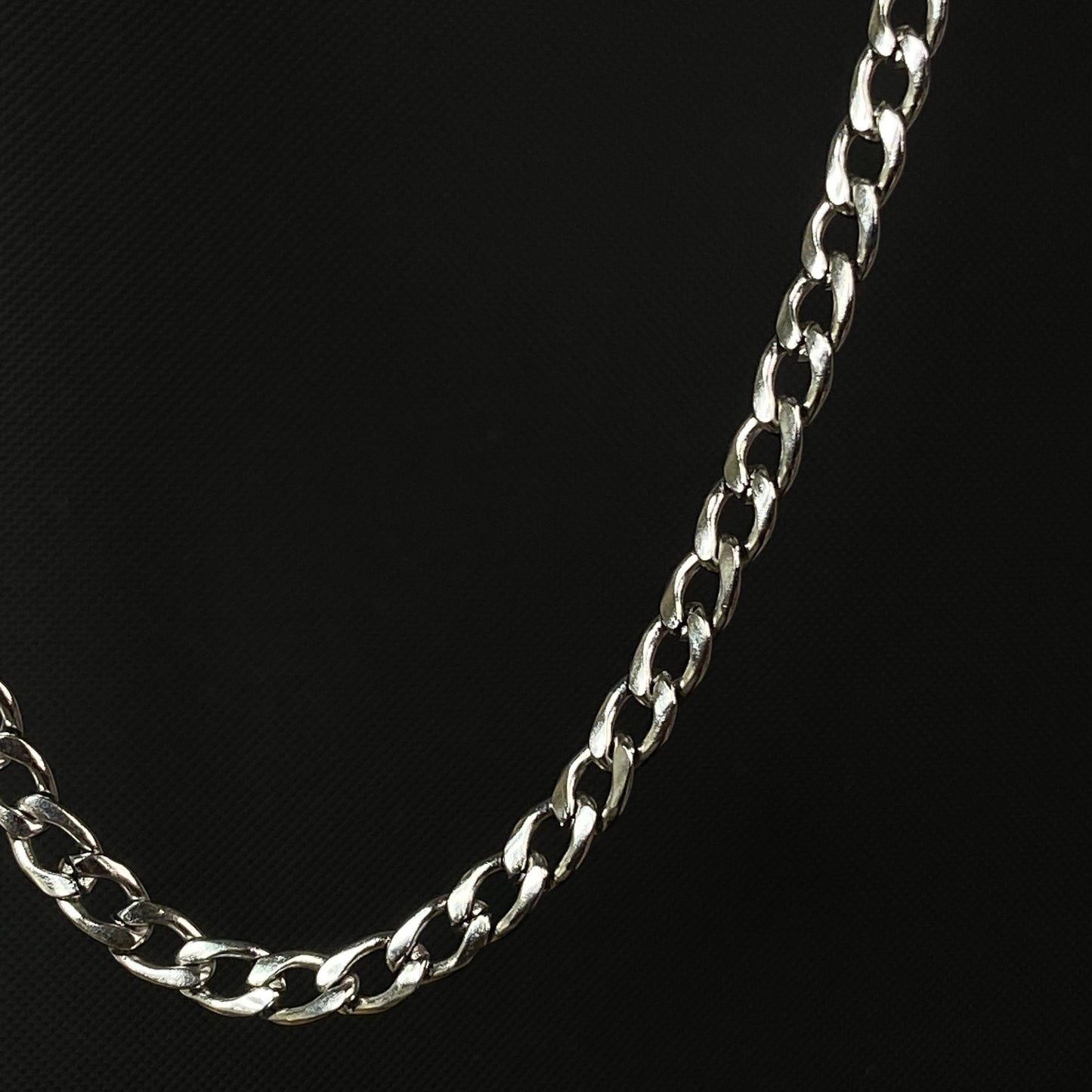 Cuban Silver SST Men's Chain 6mm