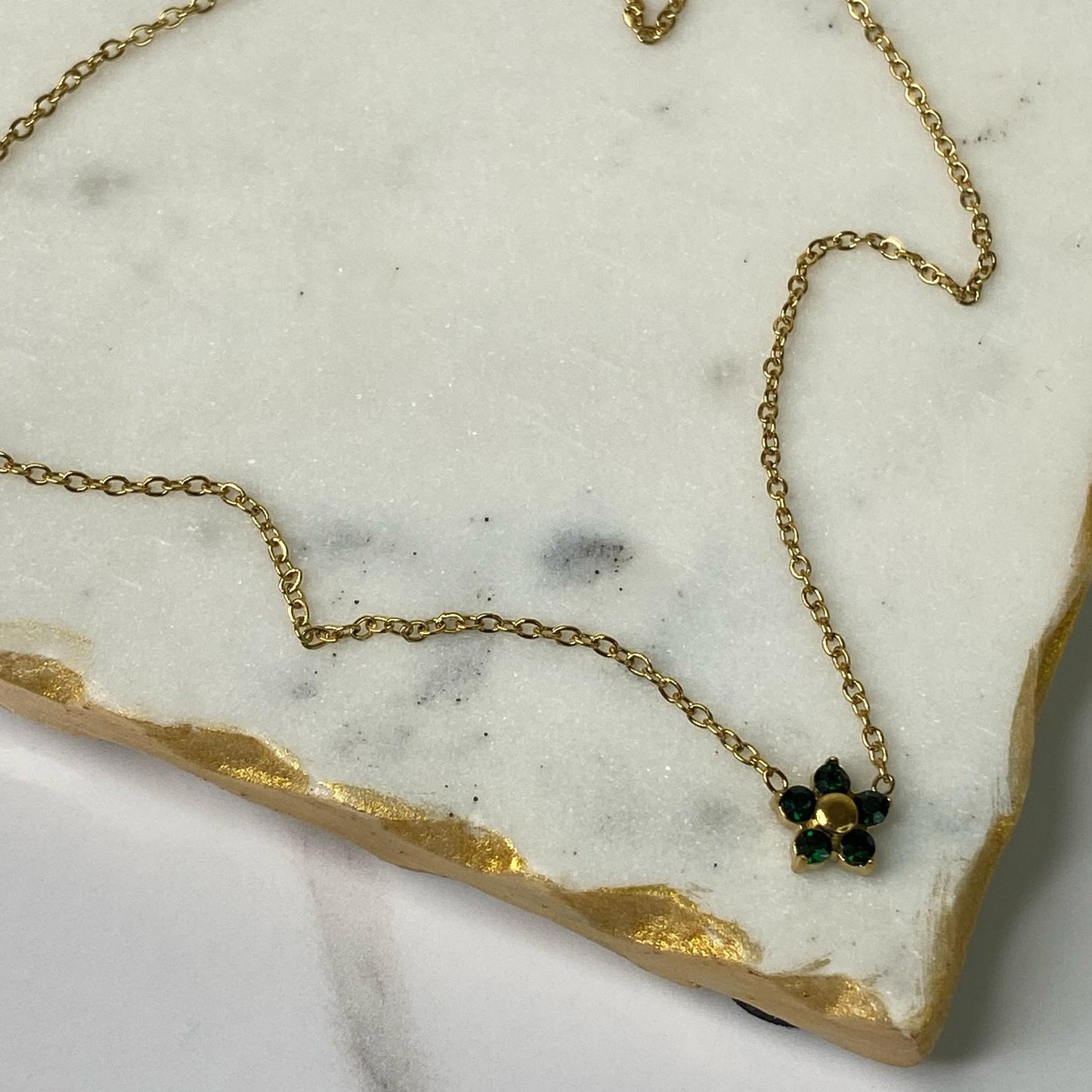 Emerald Fiona Necklace