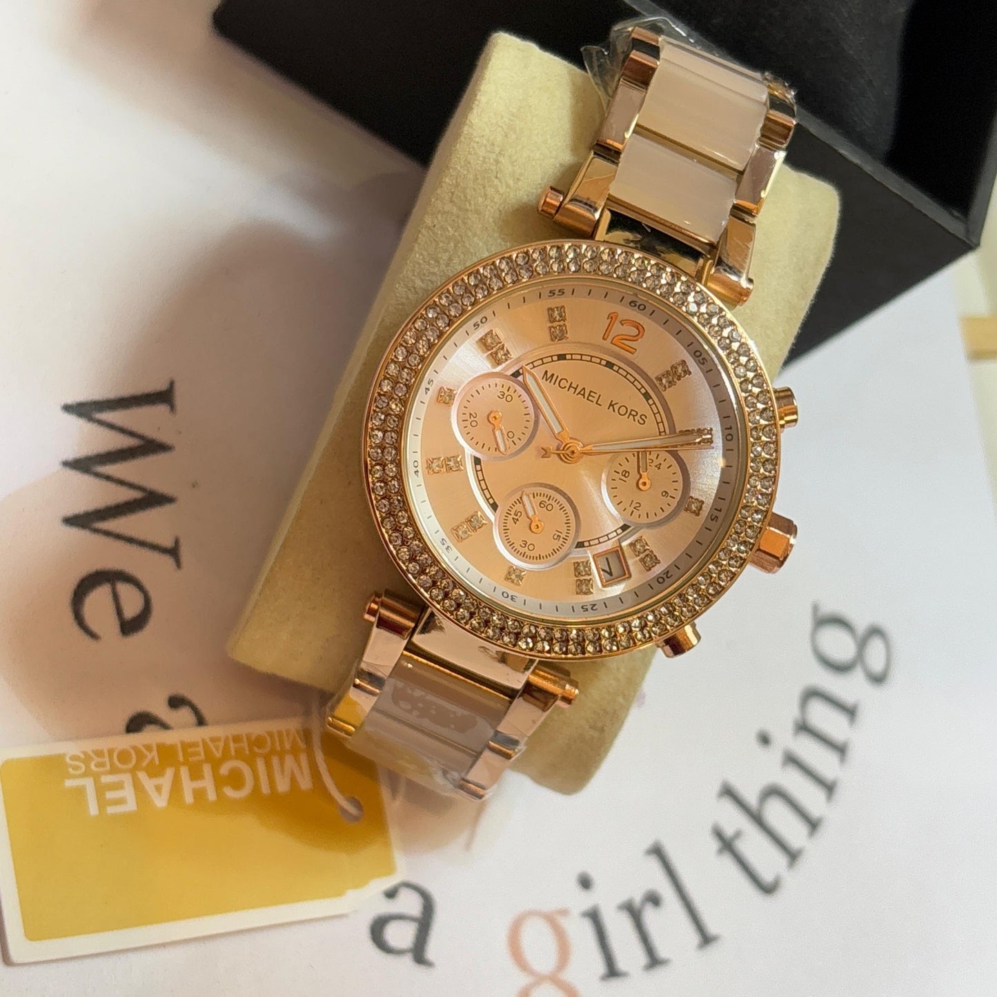 OG Mk Resin Strap Watch