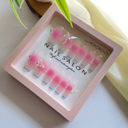 Salon Gel Stick On nails 09