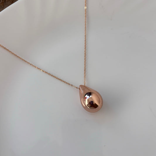 Bottega Necklace ( Rosegold )