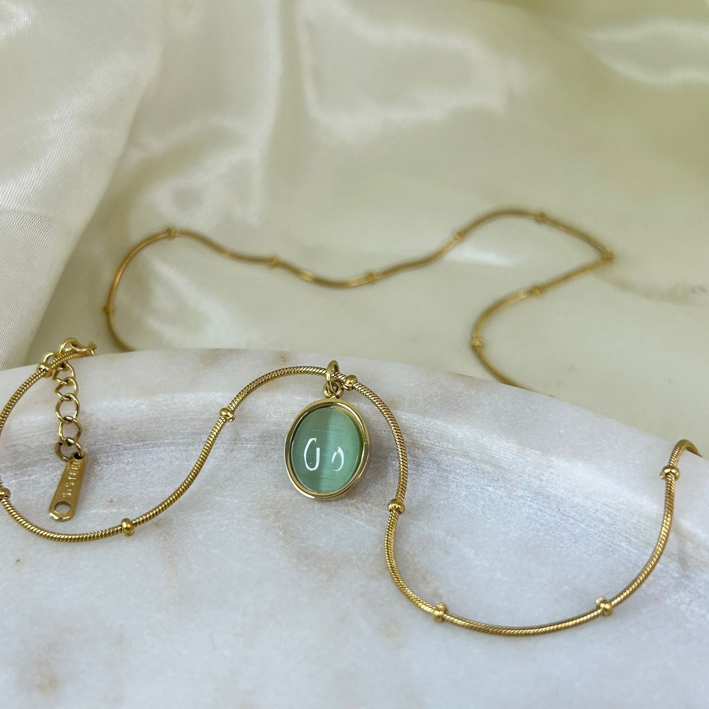 Mint Opal Necklace