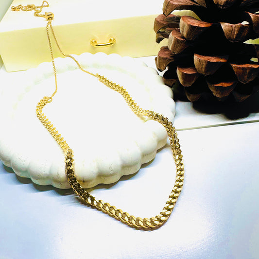 Statement Chain Adjustable Choker