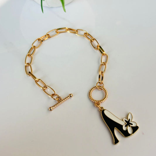 Cindrella Shoe Bracelet