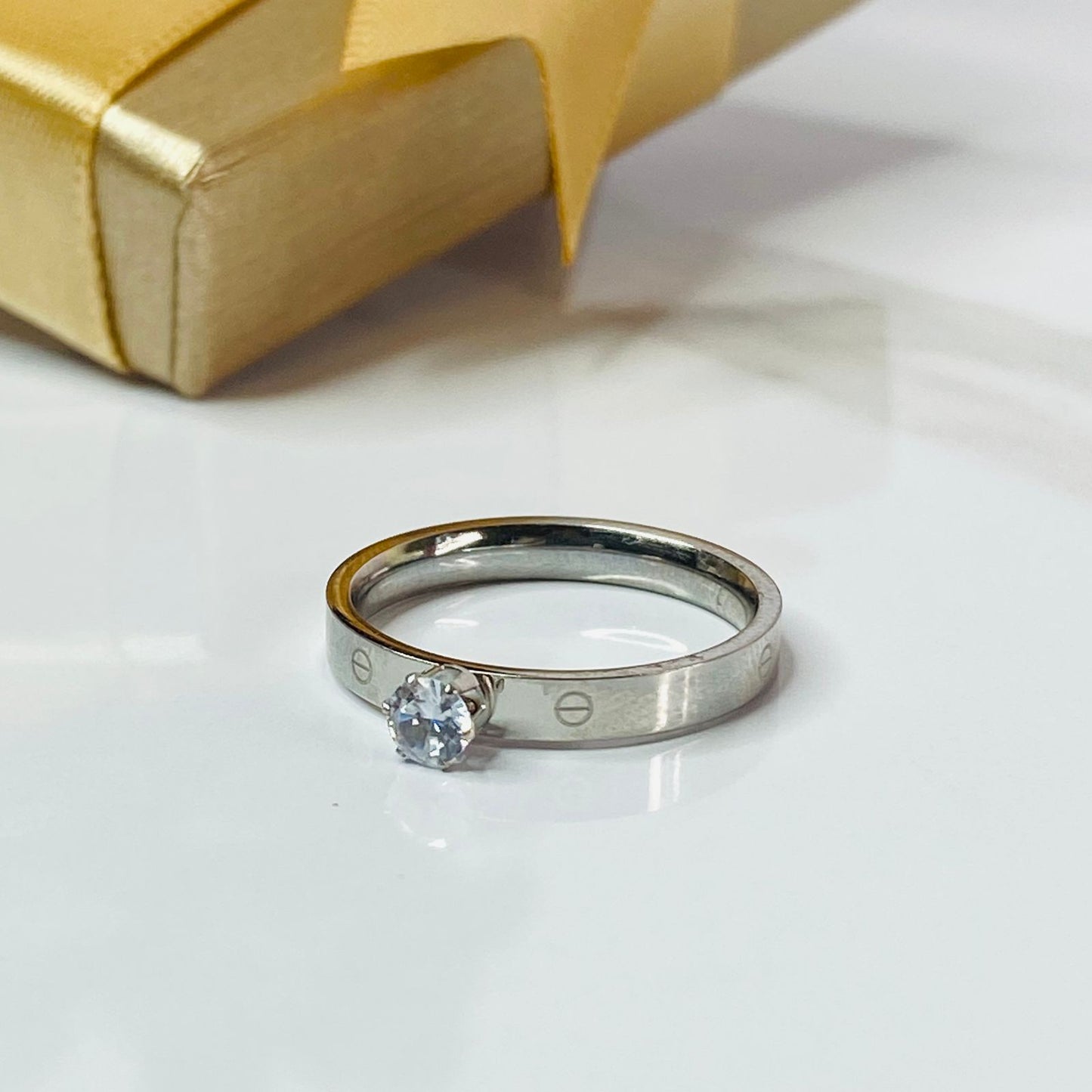 Silver Cartier Ring