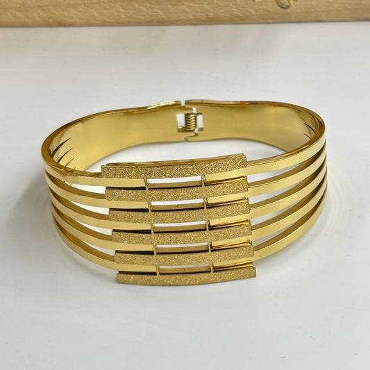 Gold Nior Chunky Bracelet