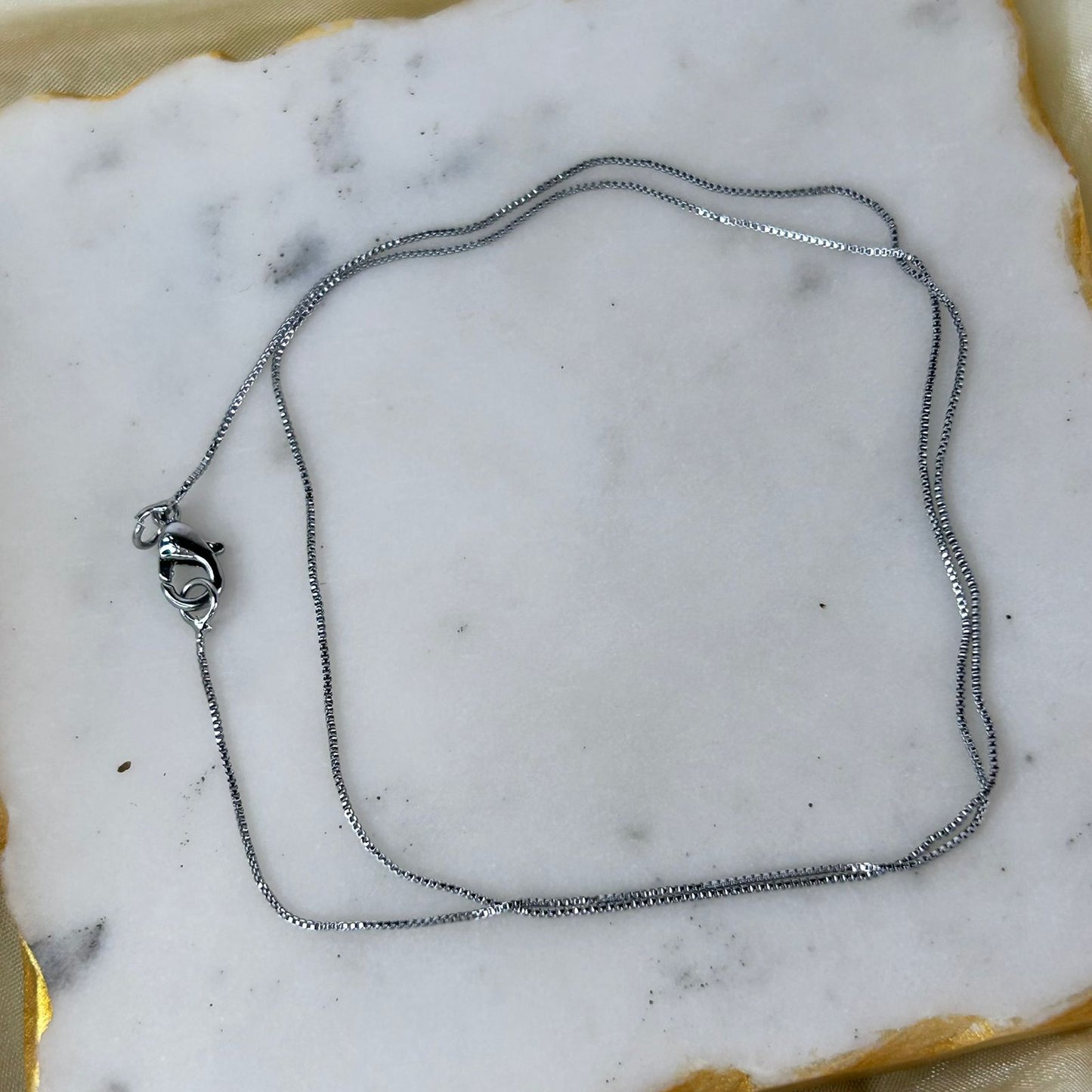 Simple Silver Chain