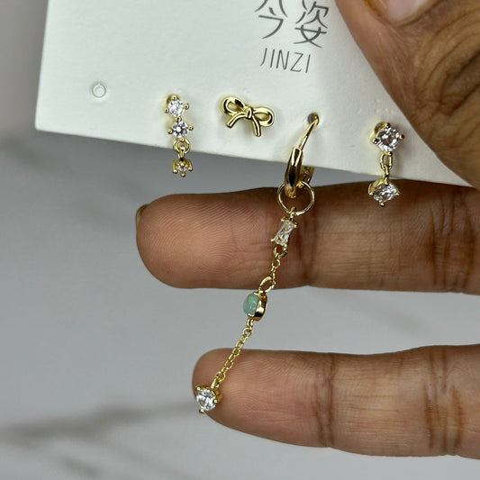 Earring Stack 29 (Single Ear Stack)