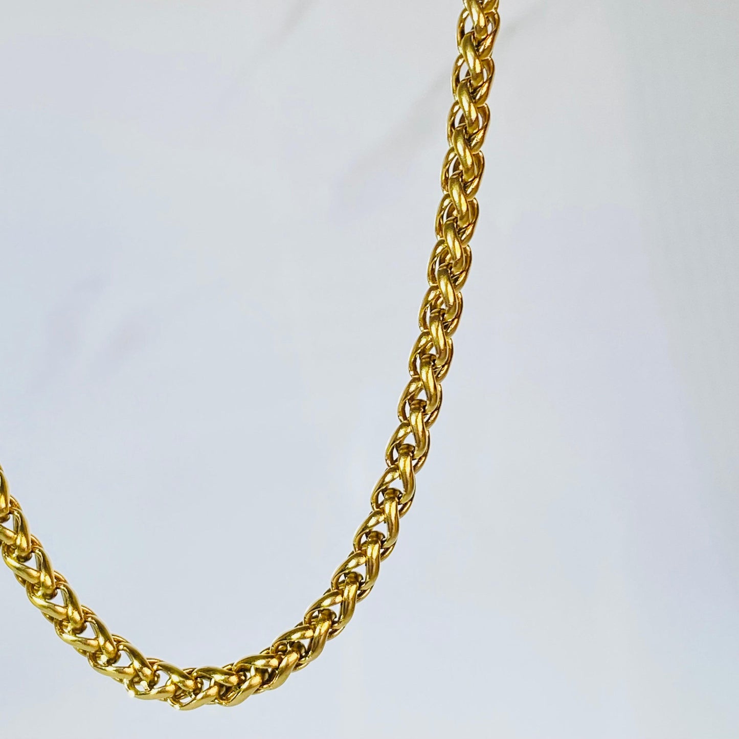 Boxy Link 18K Gold Plated Chain (Medium)