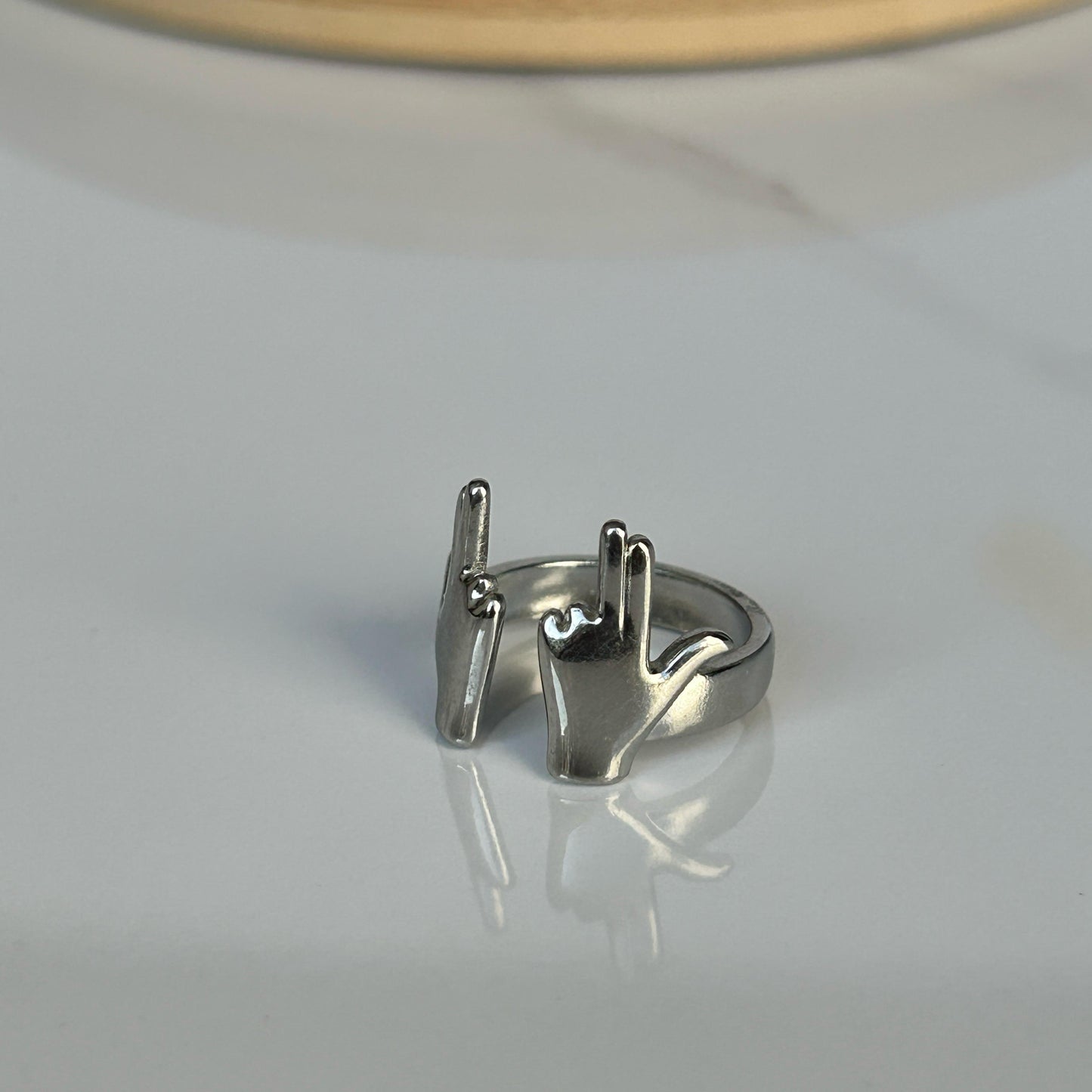 Whistle Silver Ring