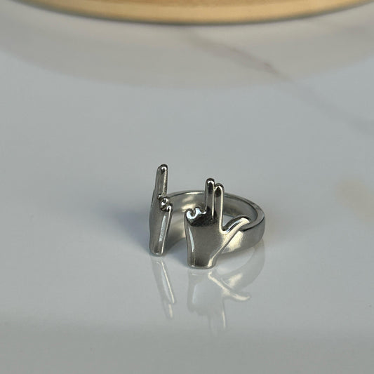 Whistle Silver Ring