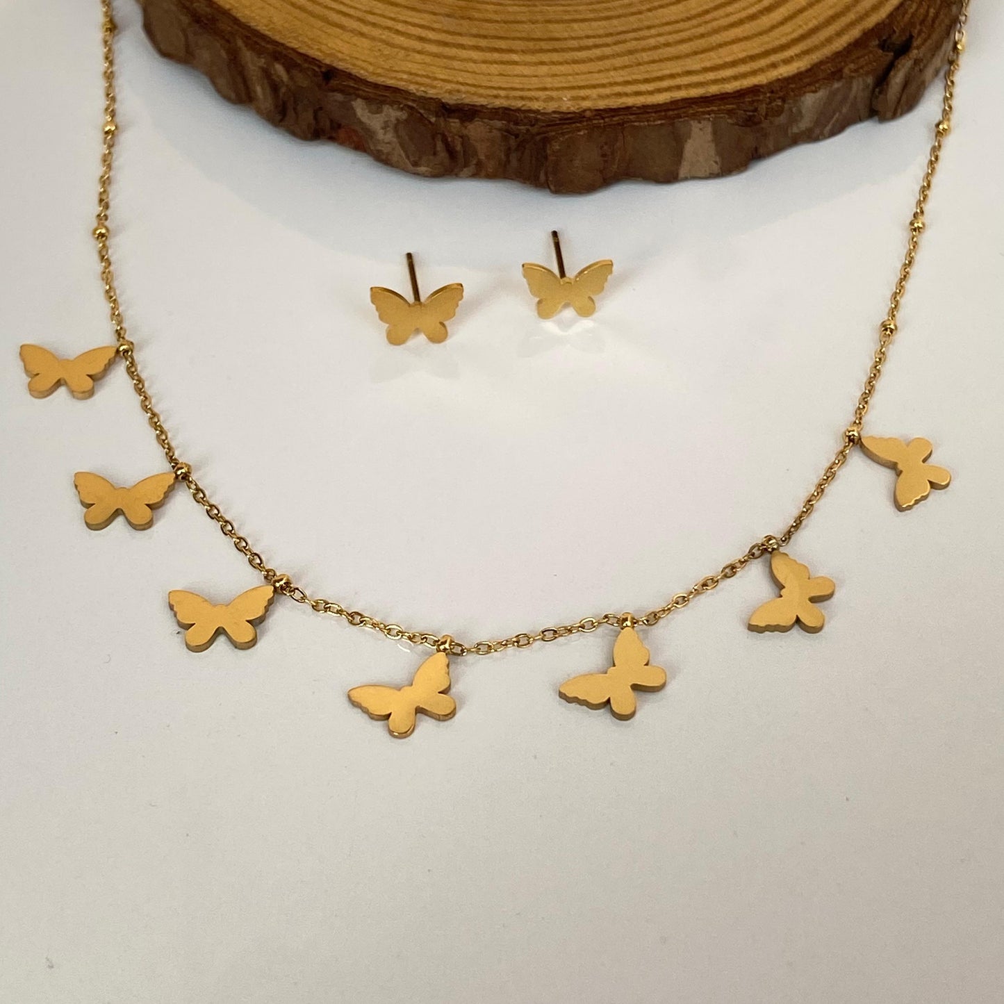 Butterfly Multi Charm Set