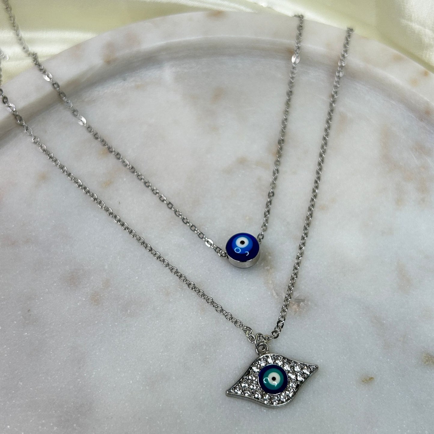 Evil Vibe Charm Necklace