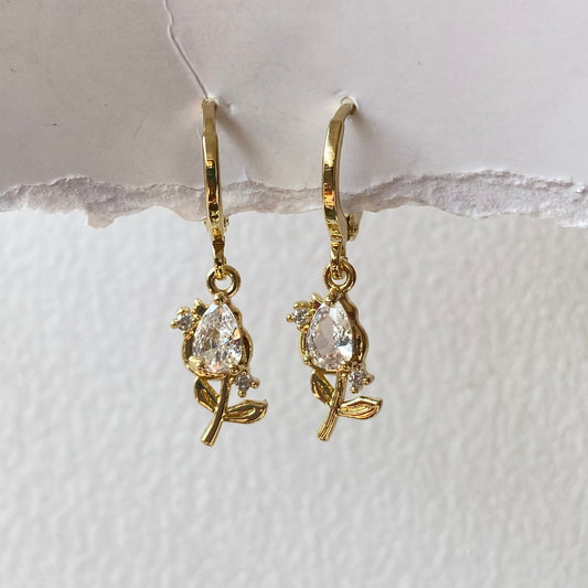 Tulip Huggies Earrings