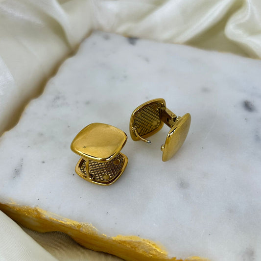 Square Clip Earrings