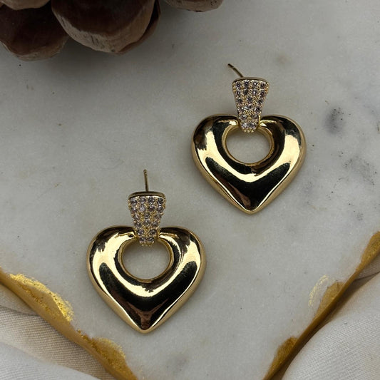 Heart luxe Earrings
