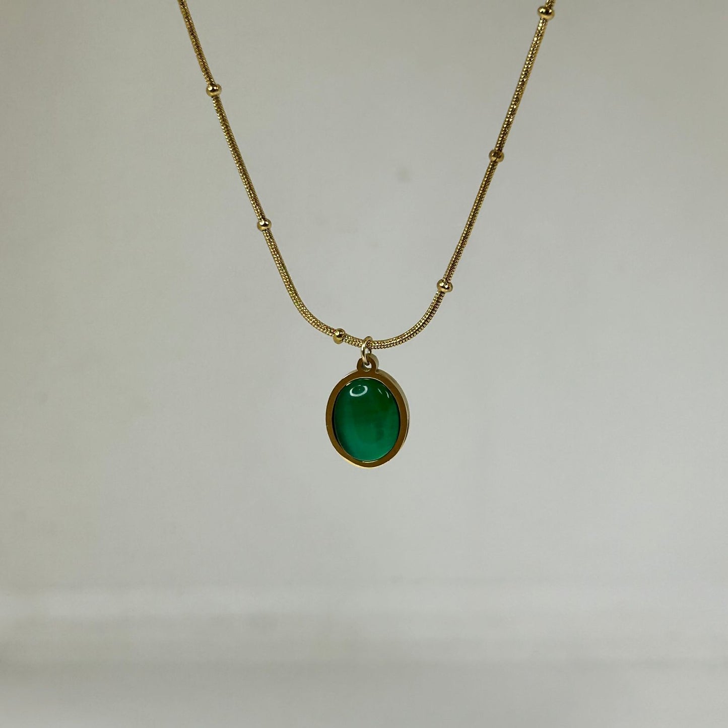Emerald Opal Necklace