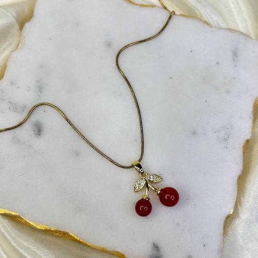 Cherry Kiss Necklace