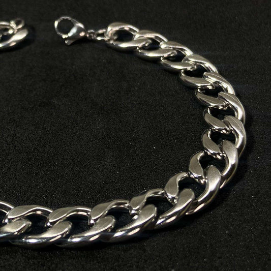 Cuban Silver SST Chain Bracelet
