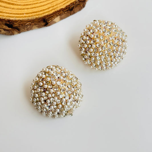 Party Bling Round Studs