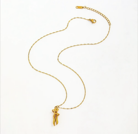Unity Necklace | Couple Hug Necklace