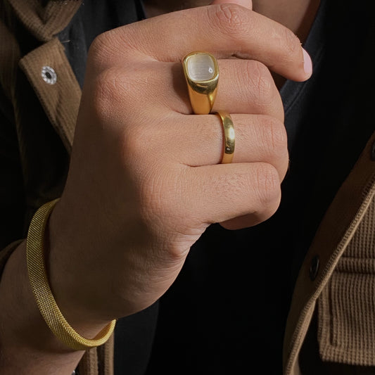 Men’s Messh 18K Cuff Bracelet