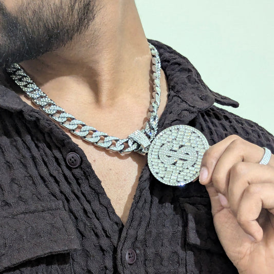 Dollar ICED Out Men's Neckchain