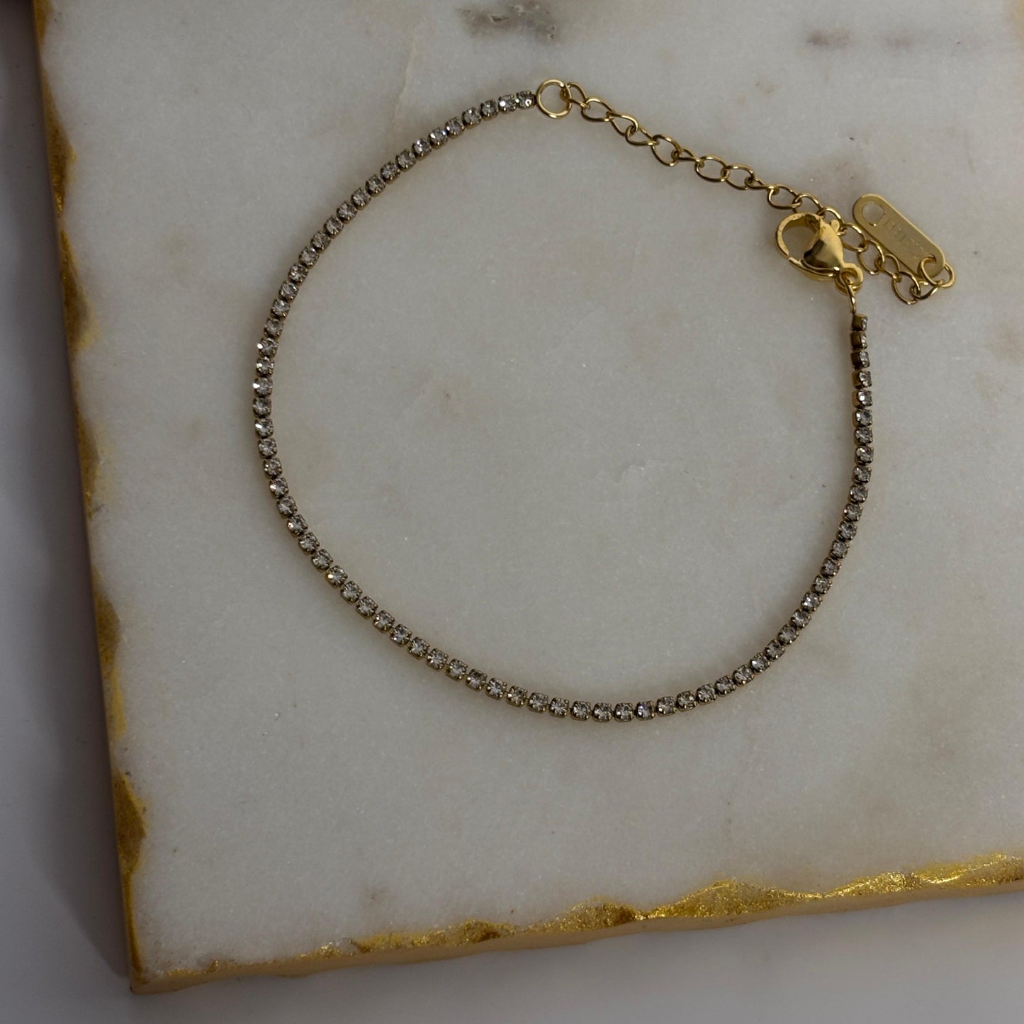 Sleek Tennis Bracelet
